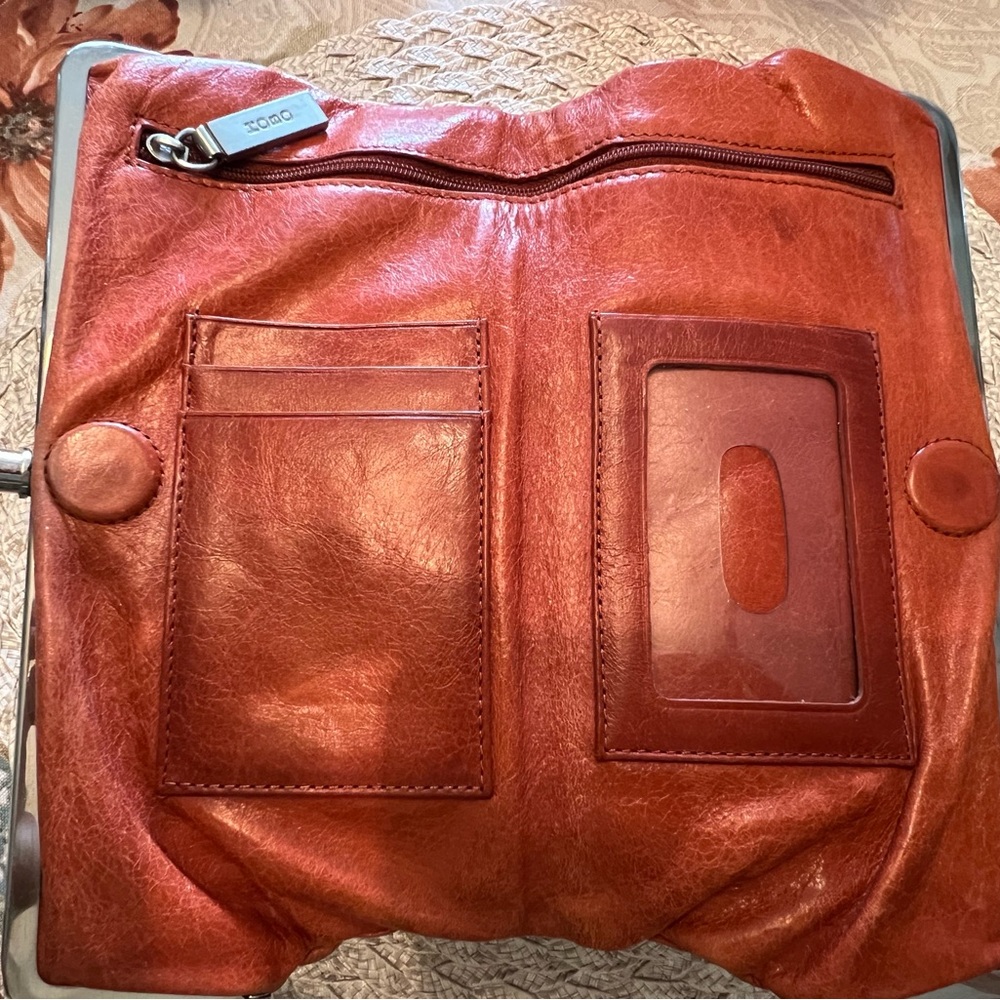 Hobo Lauren Wallet in Spice Leather - Picture 3 of 9
